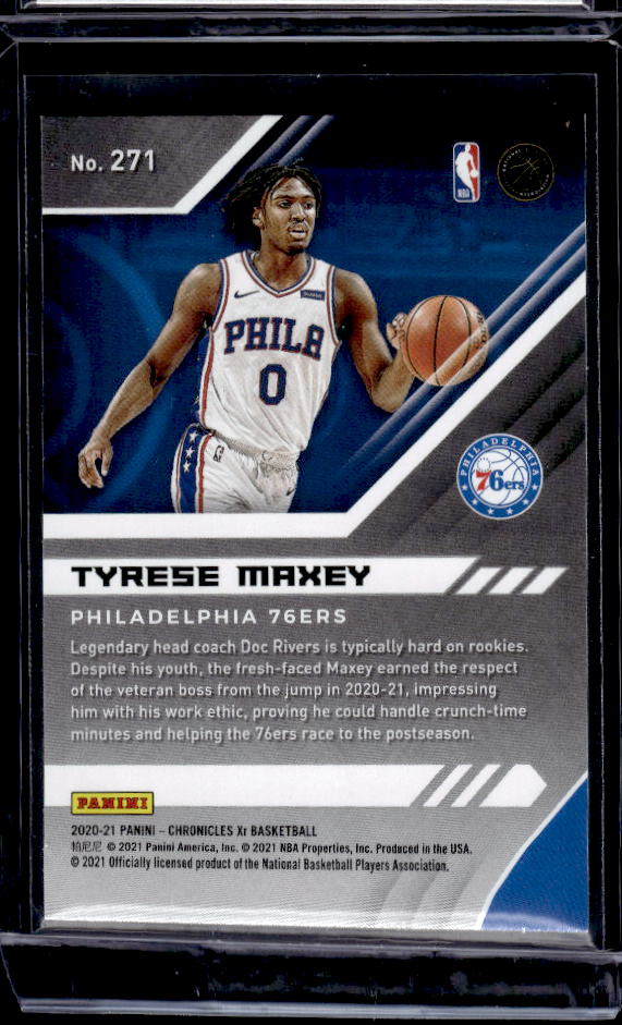 2020-21 Panini Chronicles #271 Tyrese Maxey