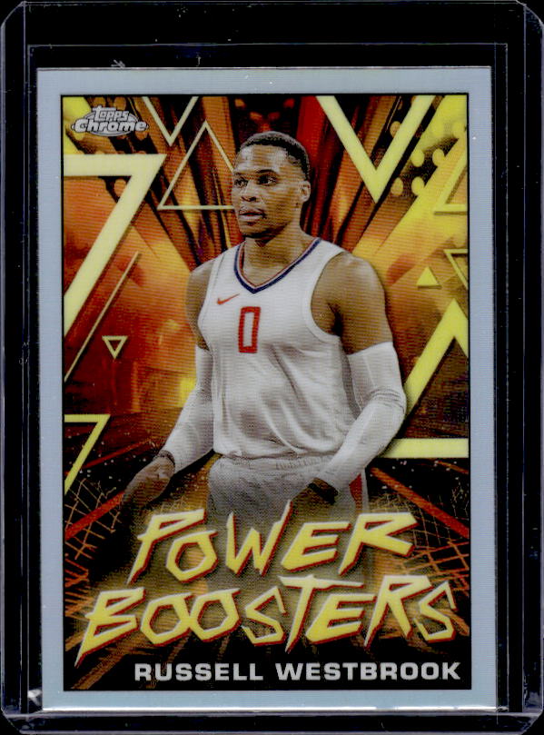 2023-24 Topps Chrome #PB-8 Russell Westbrook Power Boosters