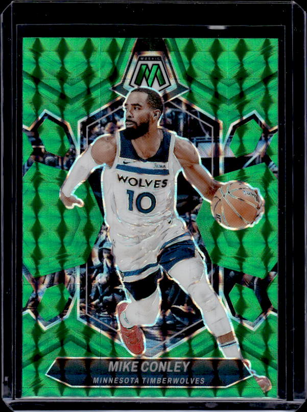 2023-24 Panini Mosaic #36 Mike Conley Green