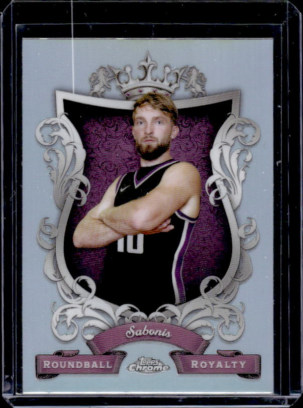 2023-24 Topps Chrome #RR-13 Domantas Sabonis Roundball Royalty