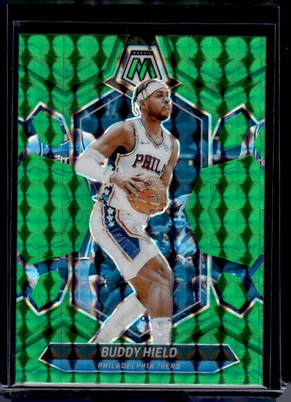 2023-24 Panini Mosaic #84 Buddy Hield Green