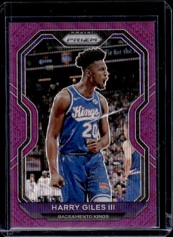 2020-21 Panini Prizm #233 Harry Giles III Purple Wave Prizms