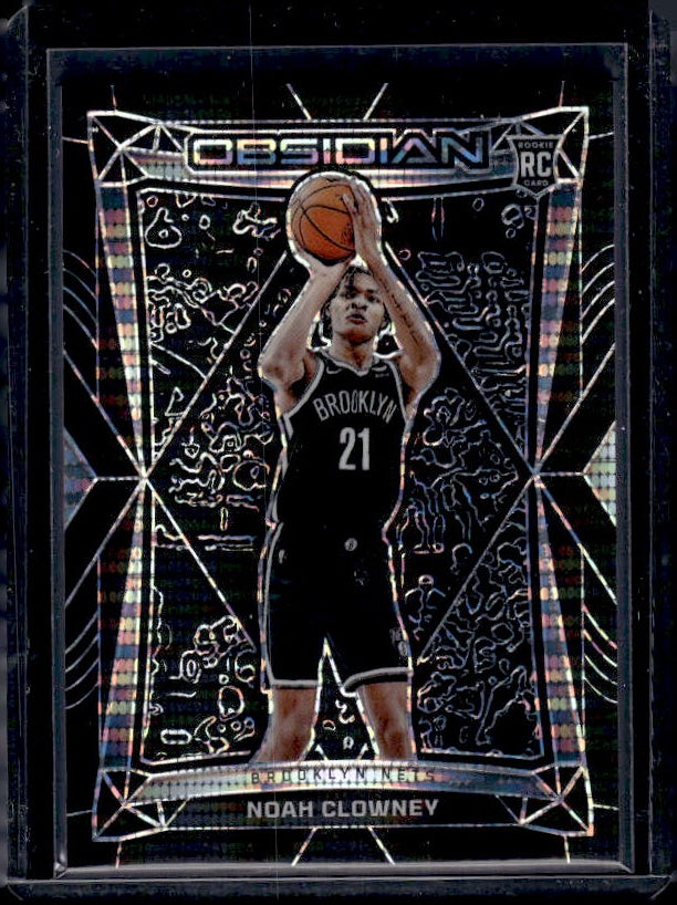 2023-24 Panini Obsidian #68 Noah Clowney Electric Etch International