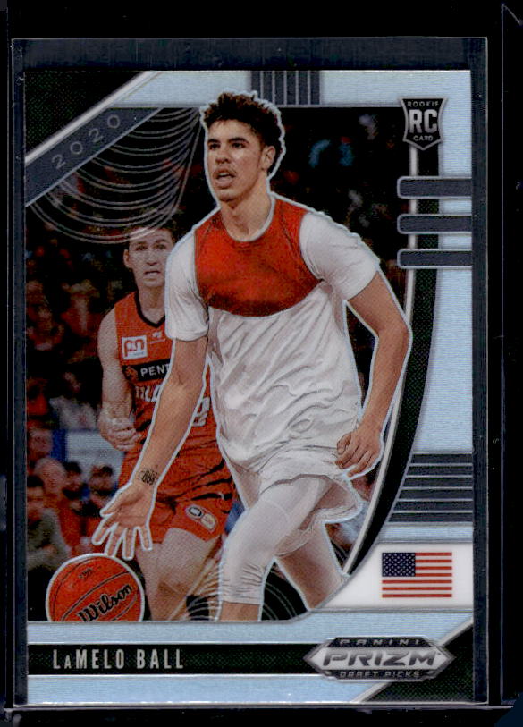 2020 Panini Prizm Draft Picks Collegiate #43 LaMelo Ball Silver