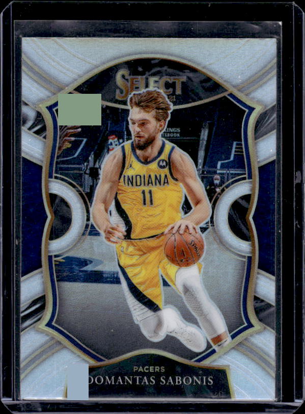 2020-21 Panini Select #56 Domantas Sabonis Silver Prizms