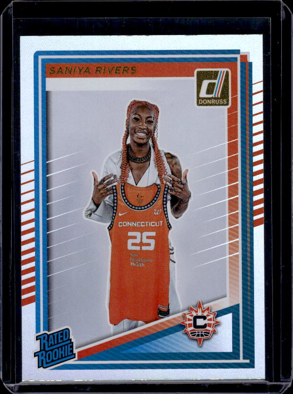 2025 Donruss WNBA #92 Saniya Rivers Holo
