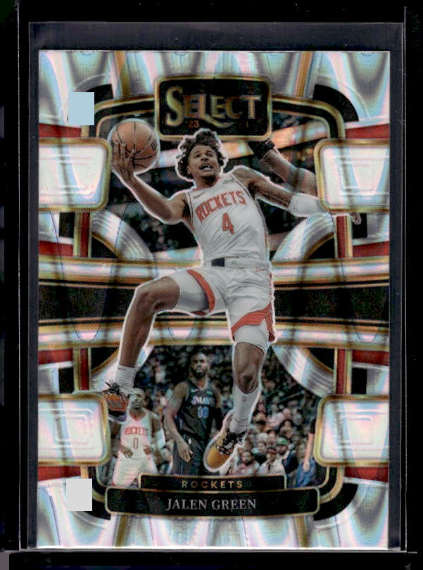 2023-24 Panini Select #42 Jalen Green Tectonic Prizms