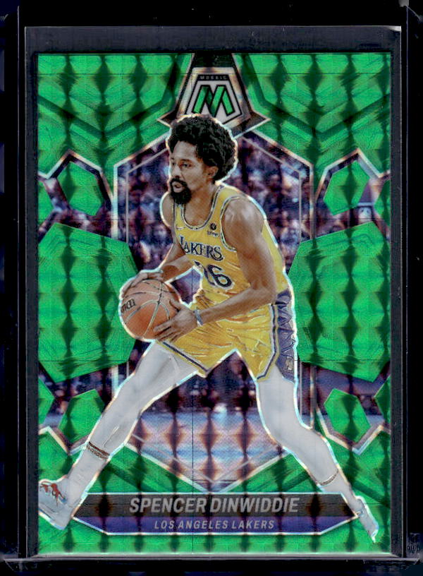 2023-24 Panini Mosaic #96 Spencer Dinwiddie Green
