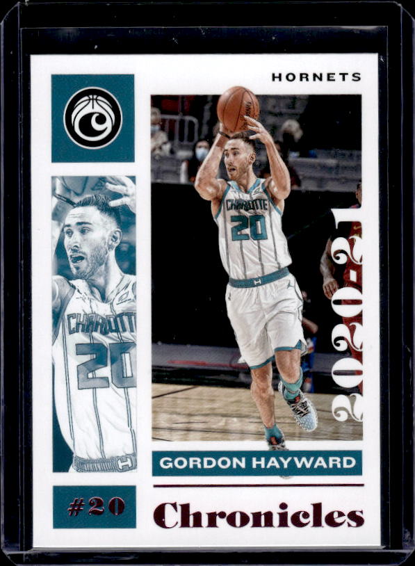 2020-21 Panini Chronicles #20 Gordon Hayward Pink