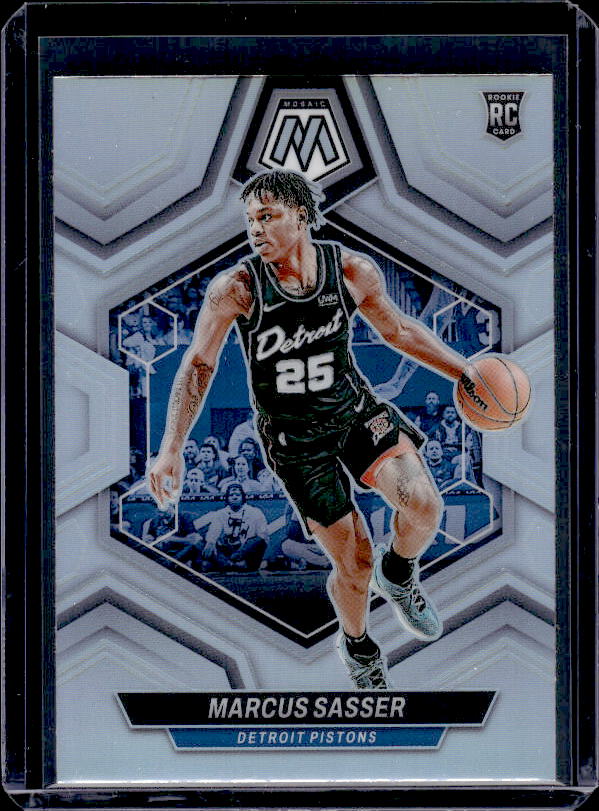 2023-24 Panini Mosaic #229 Marcus Sasser Silver