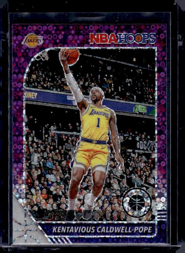 2019-20 Hoops Premium Stock #272 Kentavious Caldwell-Pope Prizms Purple Disco