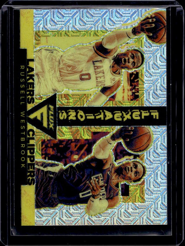 2022-23 Panini Flux #12 Russell Westbrook Fluxuations Silver