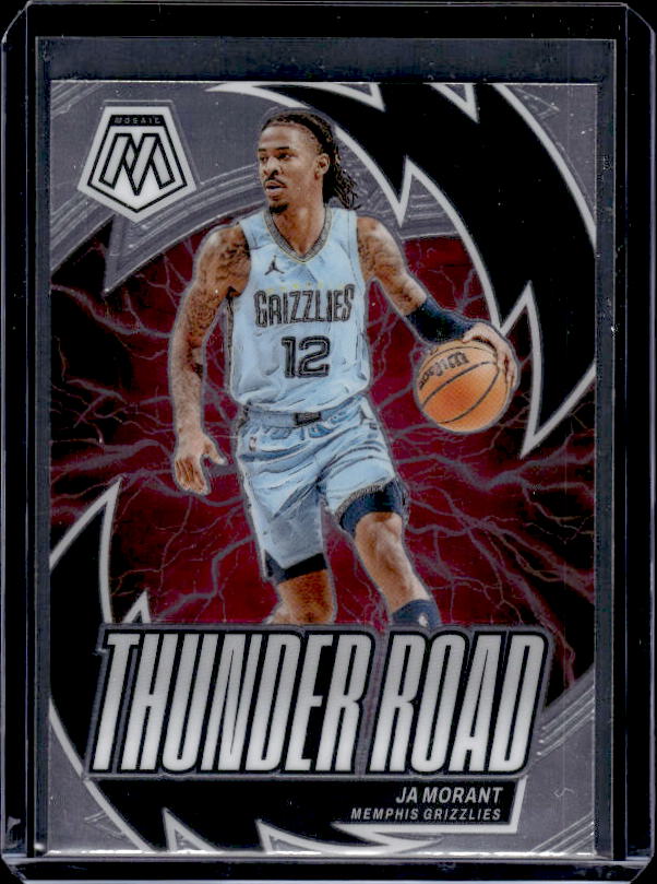 2023-24 Panini Mosaic #3 Ja Morant Thunder Road