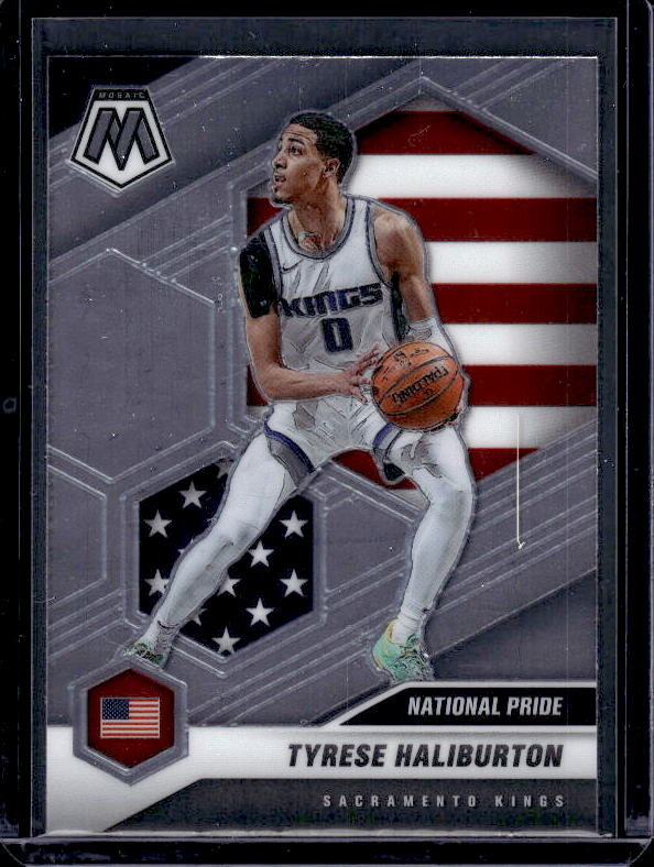 2020-21 Panini Mosaic #258 Tyrese Haliburton