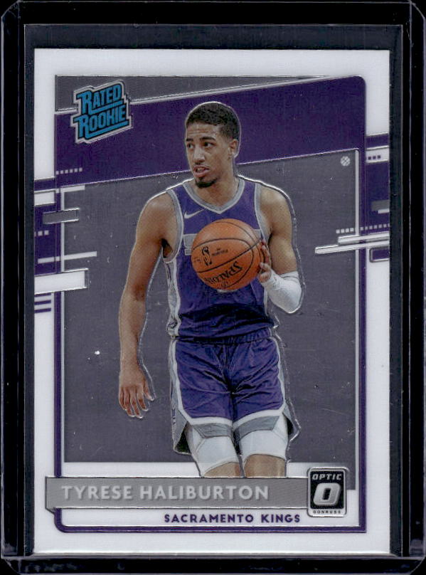 2020-21 Donruss Optic #162 Tyrese Haliburton