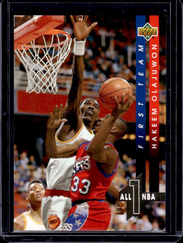 1993-94 Upper Deck #AN3 Hakeem Olajuwon All-NBA