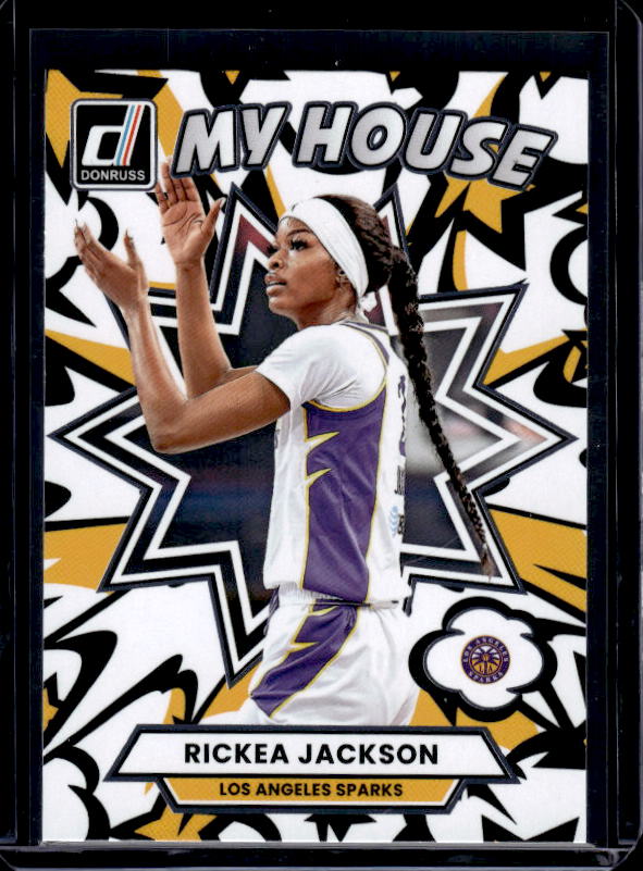 2025 Donruss WNBA #13 Rickea Jackson My House