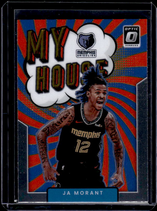 2021-22 Donruss Optic #12 Ja Morant My House