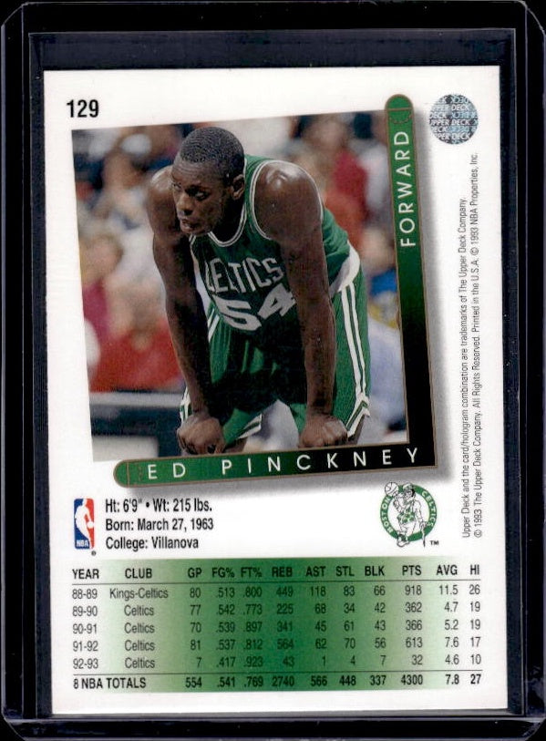 1993-94 Upper Deck #129 Ed Pinckney