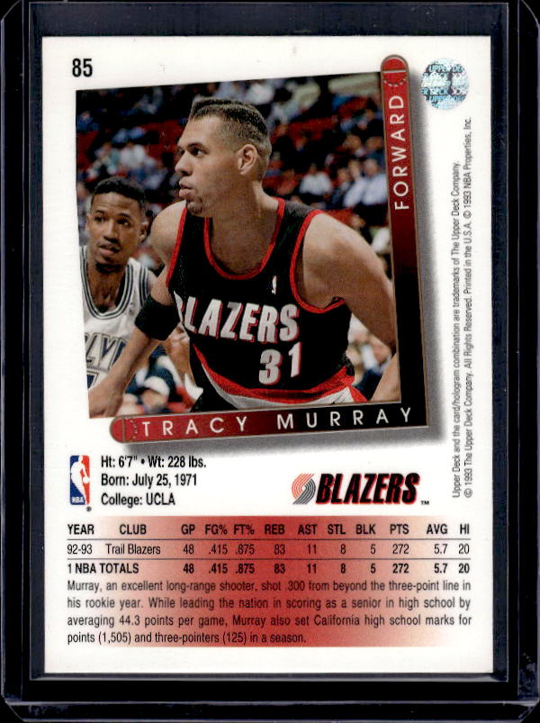 1993-94 Upper Deck #85 Tracy Murray