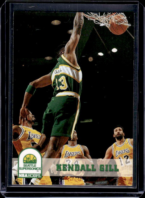 1993-94 Hoops #408 Kendall Gill