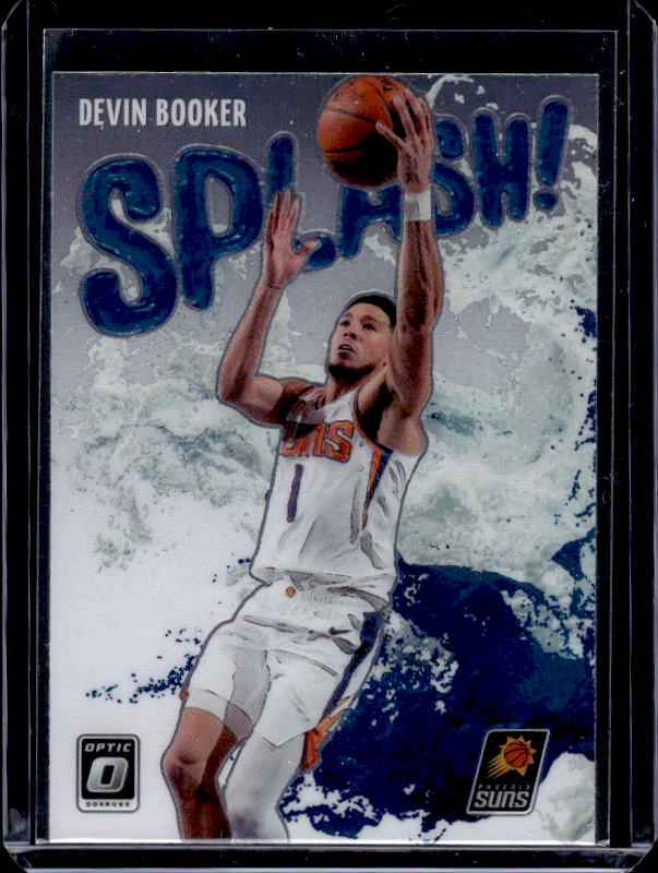 2021-22 Donruss Optic #13 Devin Booker Splash!