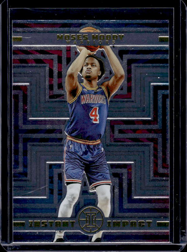 2021-22 Panini Illusions #14 Moses Moody Instant Impact