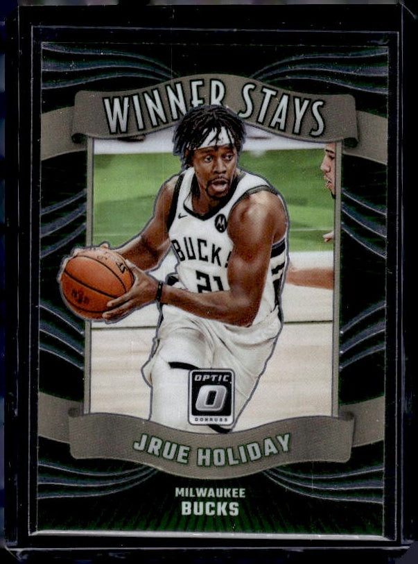 2023-24 Donruss Optic #9 Jrue Holiday Winner Stays