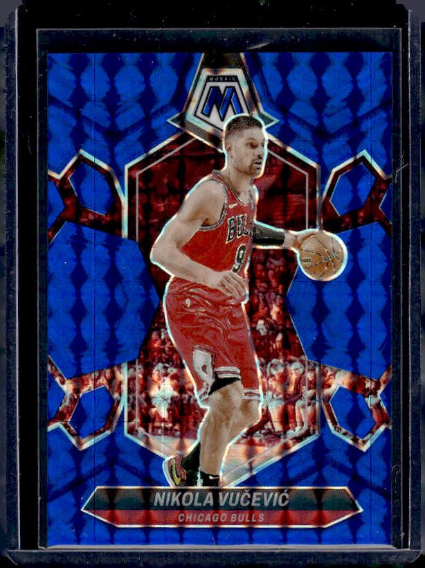 2023-24 Panini Mosaic #123 Nikola Vucevic Blue #/199