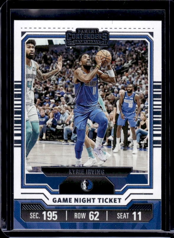 2023-24 Panini Contenders #25 Kyrie Irving Game Night Ticket