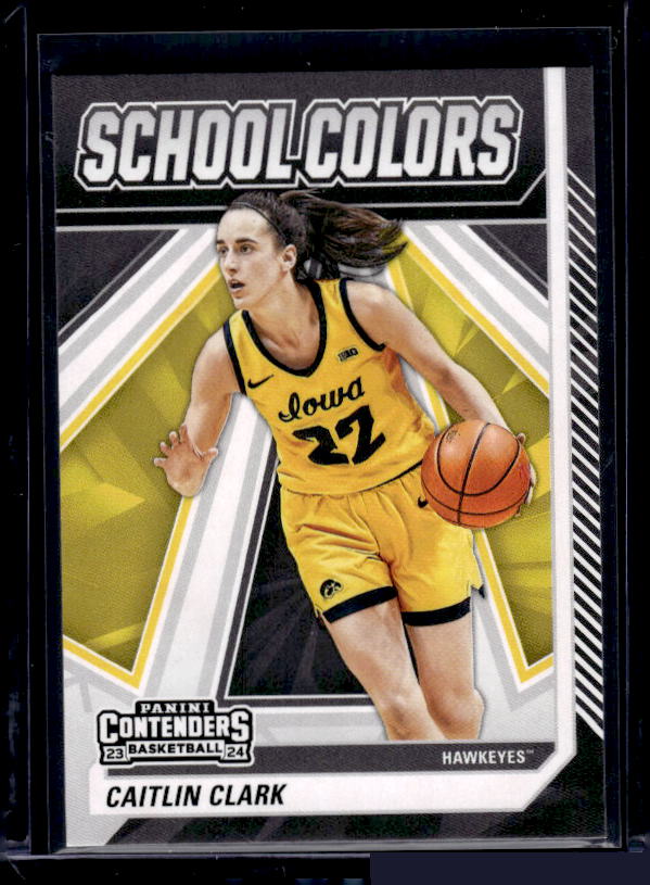 2024 Panini Caitlin Clark Collection #SC3 Caitlin Clark School Colors