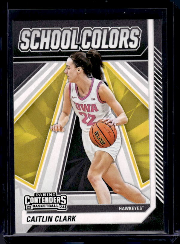 2024 Panini Caitlin Clark Collection #SC4 Caitlin Clark School Colors
