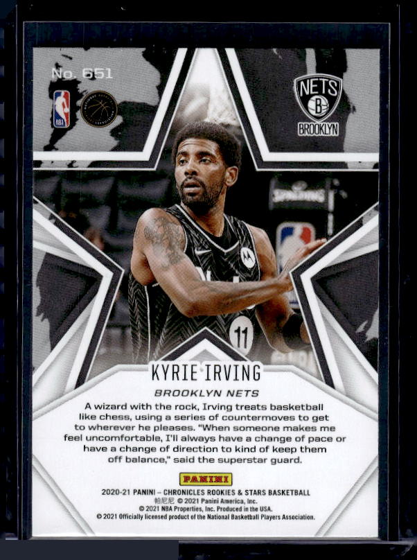 2020-21 Panini Chronicles #651 Kyrie Irving