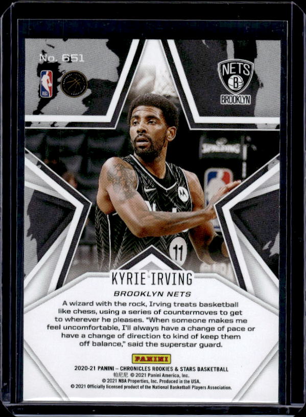 2020-21 Panini Chronicles #651 Kyrie Irving