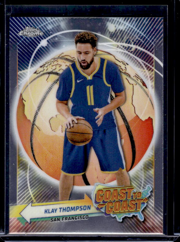 2023-24 Topps Chrome #CC-22 Klay Thompson Coast to Coast