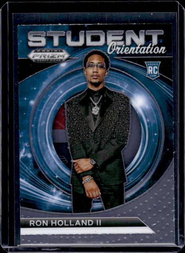 2024 Panini Prizm Draft Picks #1 Ron Holland II Student Orientation