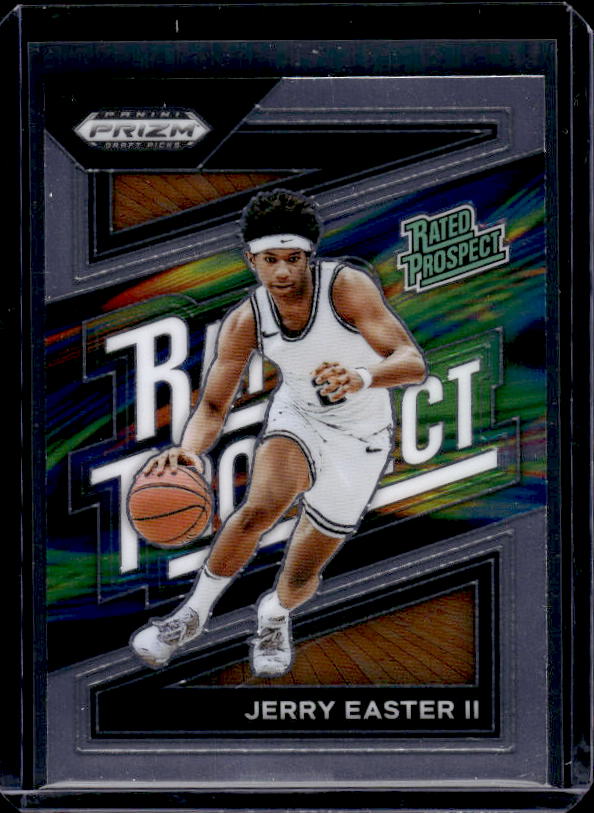 2024 Panini Prizm Draft Picks #9 Jerry Easter II Rated Prospect