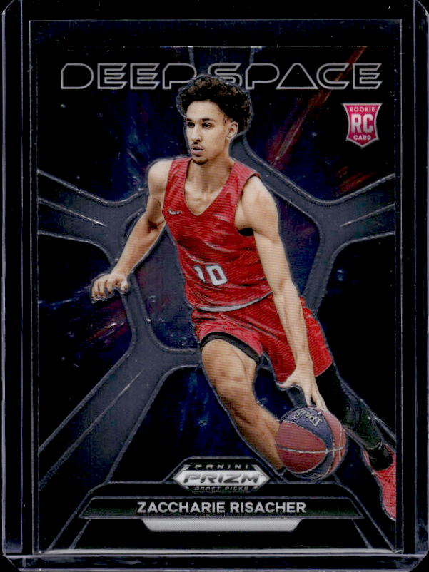 2024 Panini Prizm Draft Picks #12 Zaccharie Risacher Deep Space