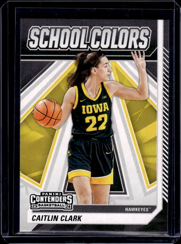 2024 Panini Caitlin Clark Collection #SC1 Caitlin Clark School Colors