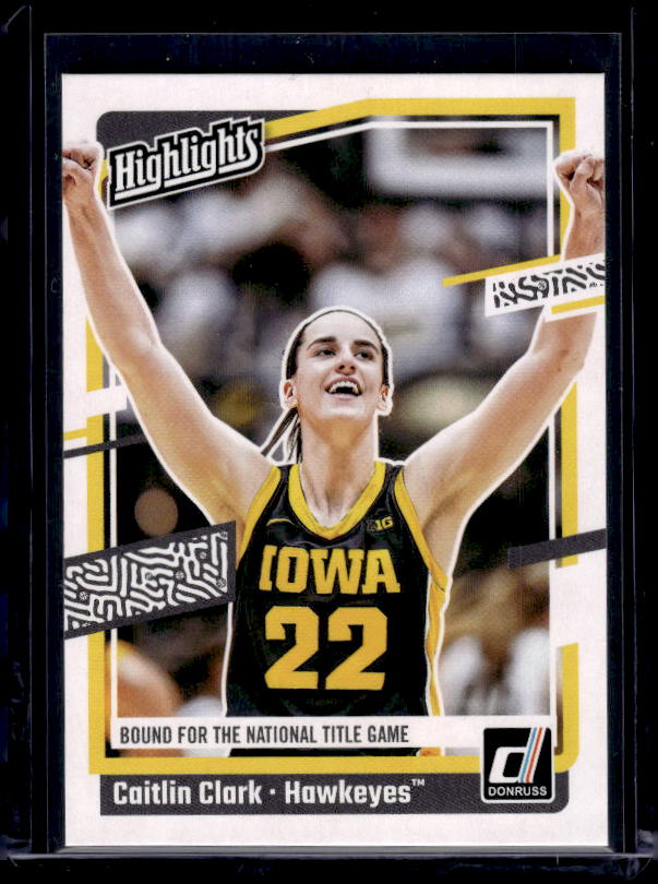 2024 Panini Caitlin Clark Collection #H9 Caitlin Clark Highlights