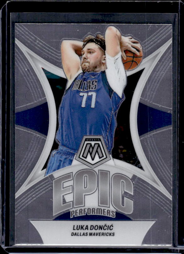2023-24 Panini Mosaic #9 Luka Doncic Epic Performers