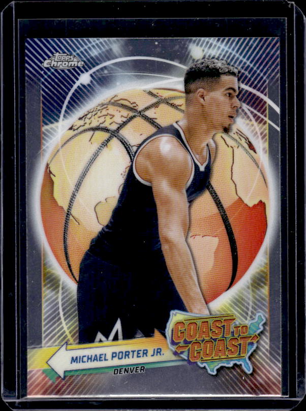 2023-24 Topps Chrome #CC-10 Michael Porter Jr. Coast to Coast