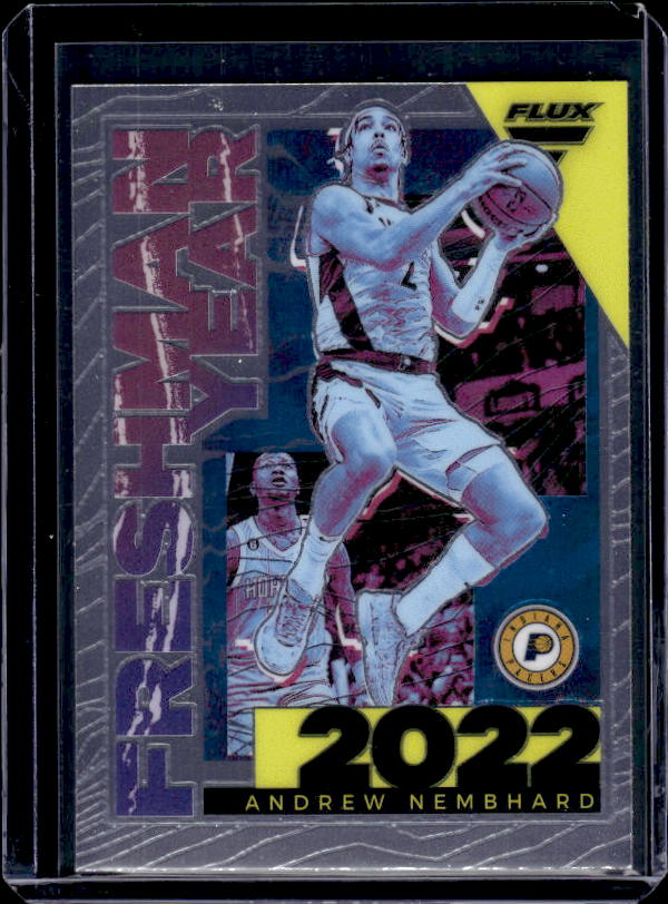 2022-23 Panini Flux #14 Andrew Nembhard Freshman Year