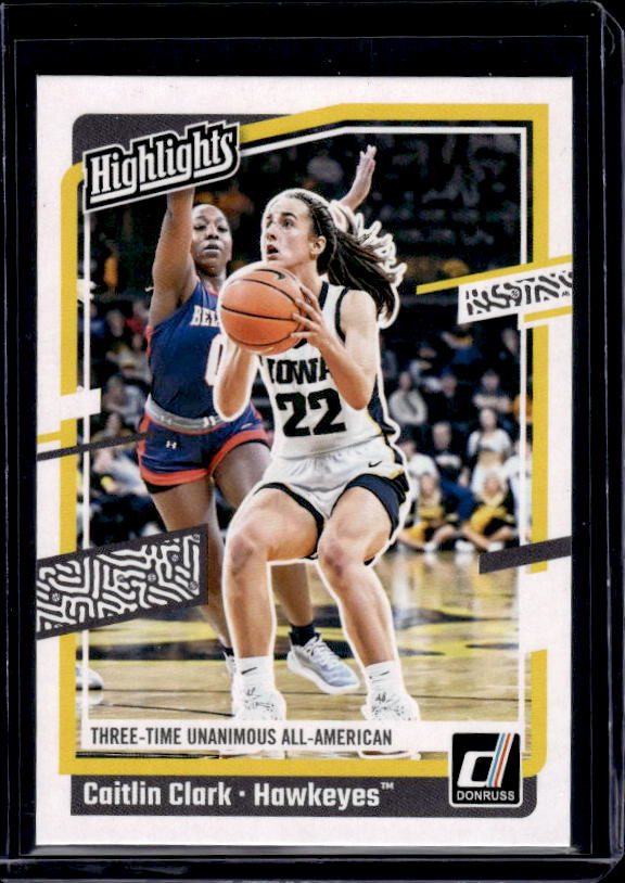 2024 Panini Caitlin Clark Collection #H12 Caitlin Clark Highlights
