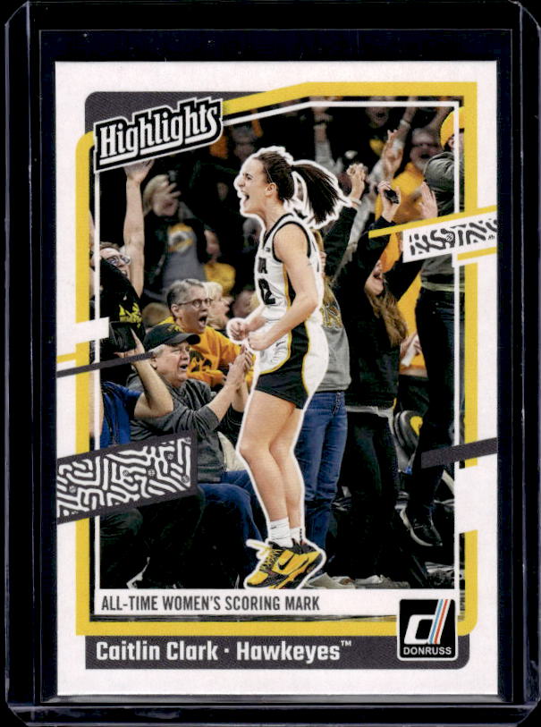 2024 Panini Caitlin Clark Collection #H10 Caitlin Clark Highlights
