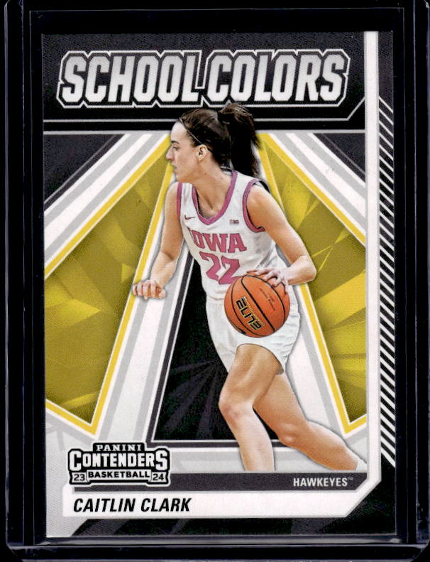 2024 Panini Caitlin Clark Collection #SC4 Caitlin Clark School Colors