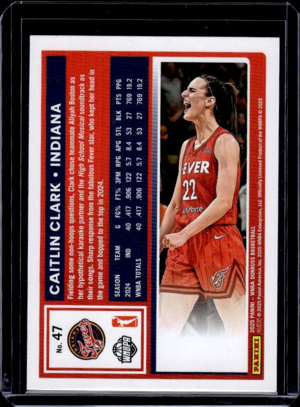 2025 Donruss WNBA #47 Caitlin Clark
