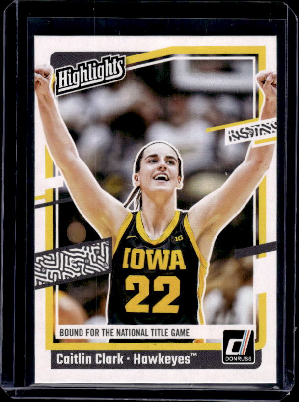 2024 Panini Caitlin Clark Collection #H9 Caitlin Clark Highlights