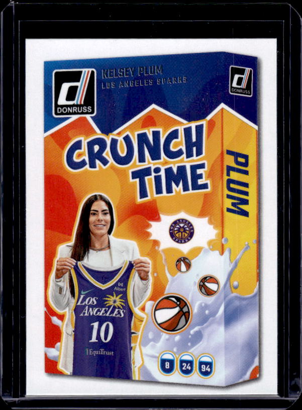 2025 Donruss WNBA #8 Kelsey Plum Crunch Time