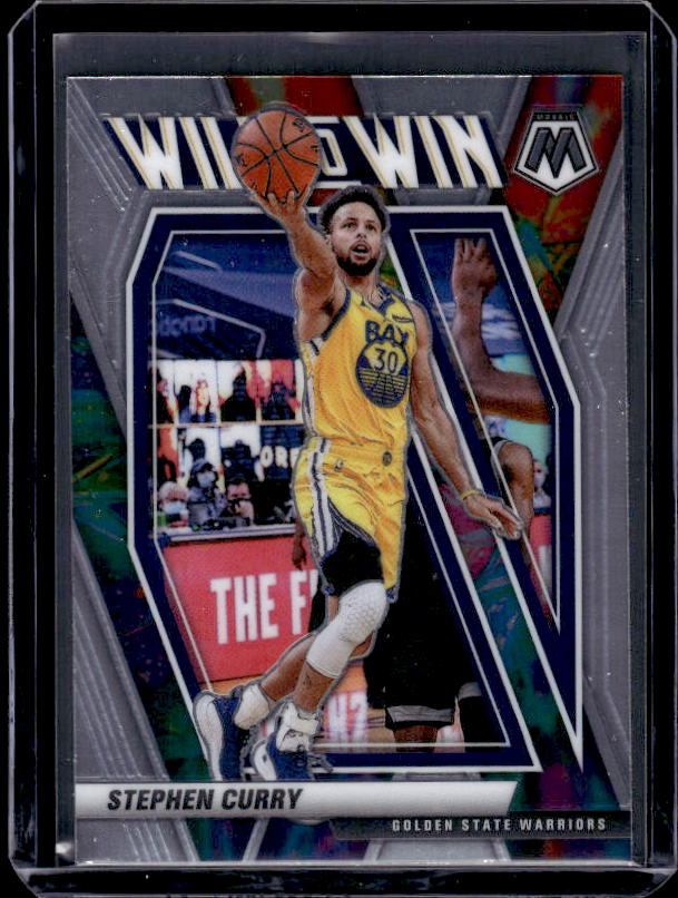 2020-21 Panini Mosaic #6 Stephen Curry Will to Win